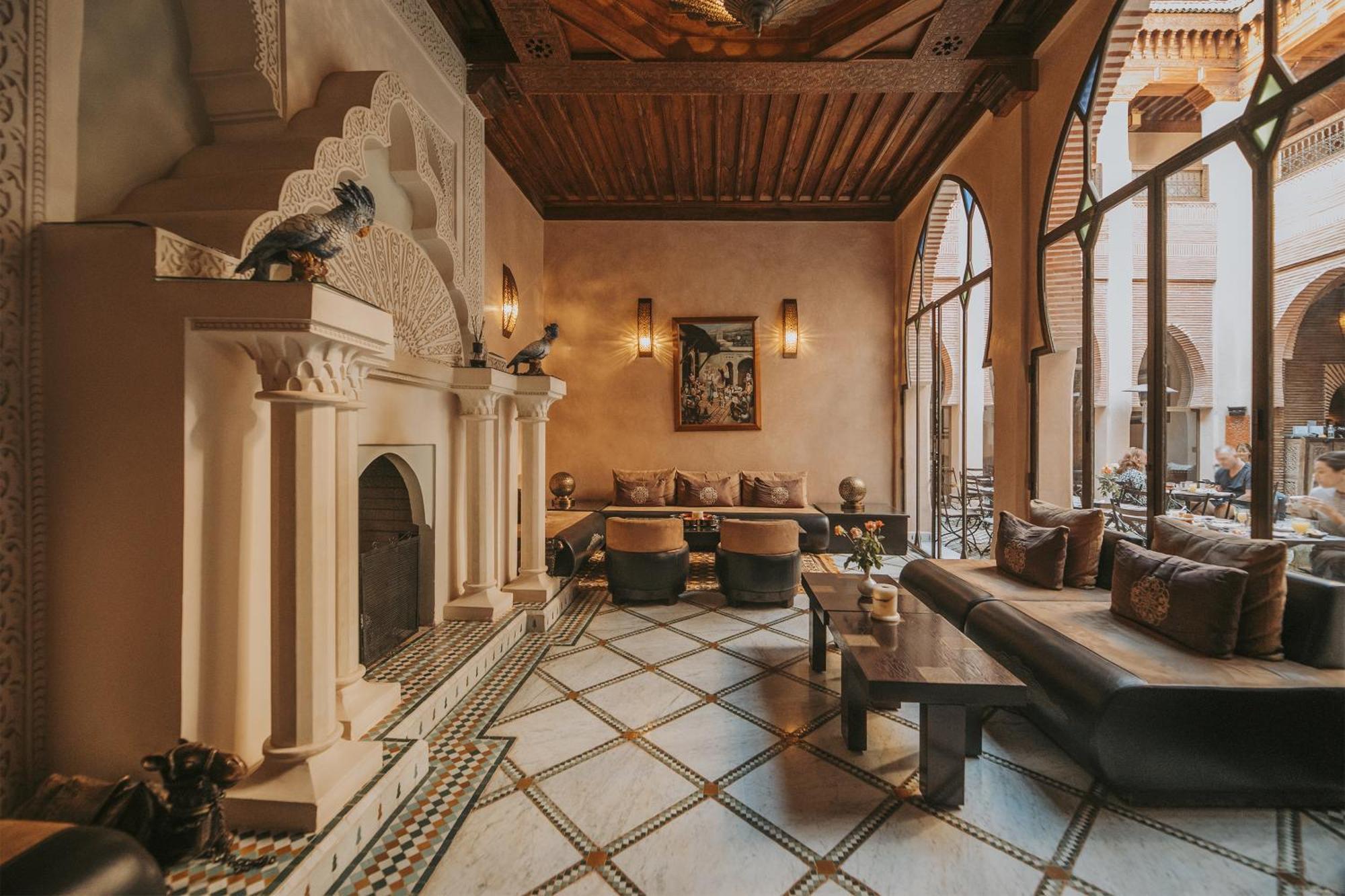 Riad Le Perroquet Bleu Suites & Spa Marrakesh Exterior foto